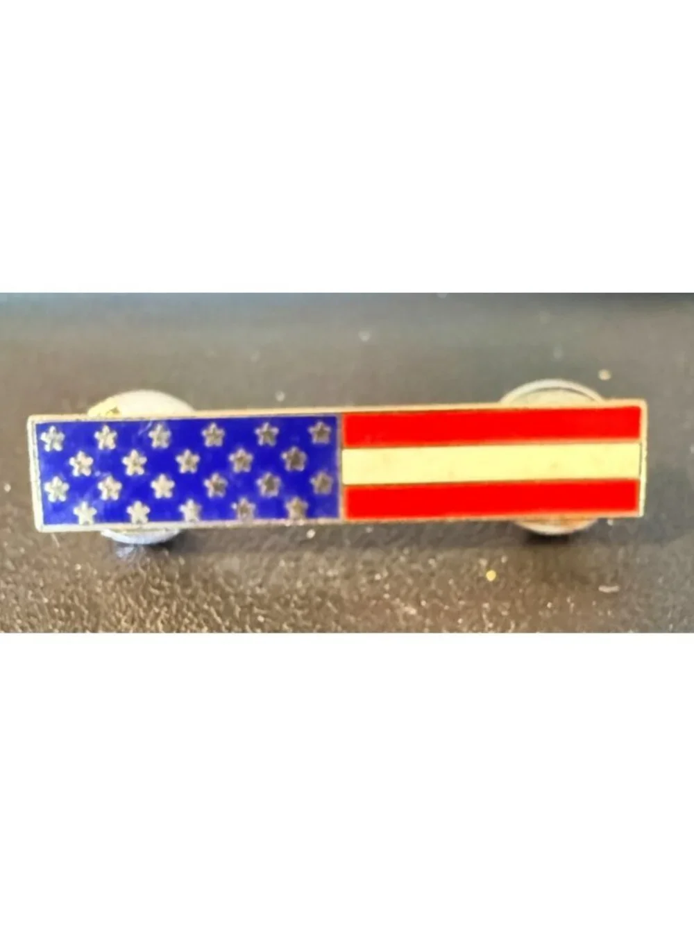 American Flag Citation Bar Patriot e Merit Award Commendation Pin Bikers